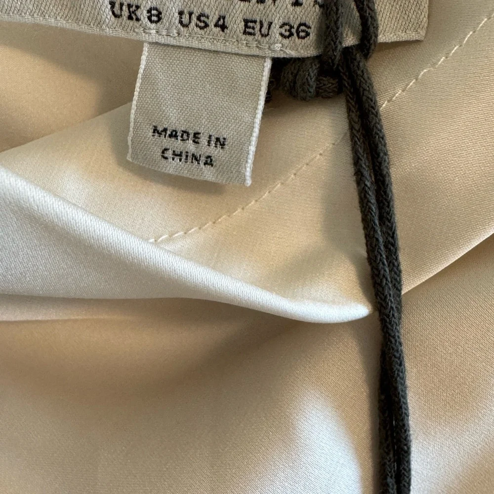 All Saints Silky Cowl Neck Slip Dress - Picture 3 of 5